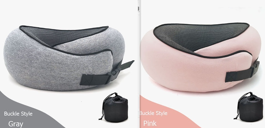 Memory Foam Travel Neck Pillow