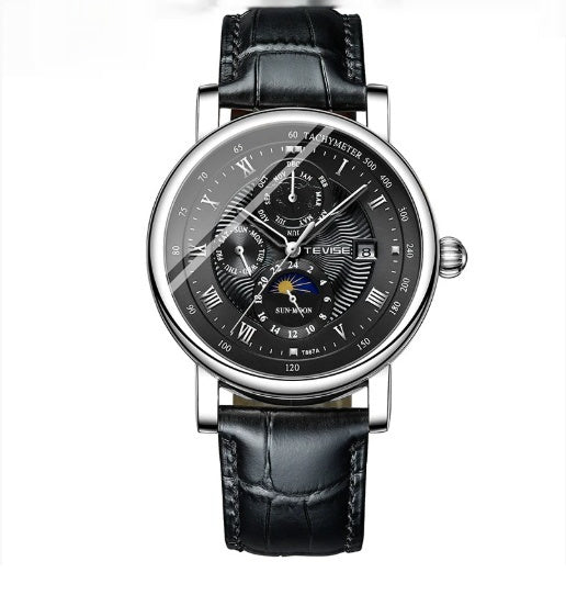 Men's Large Dial Mechanical Watch