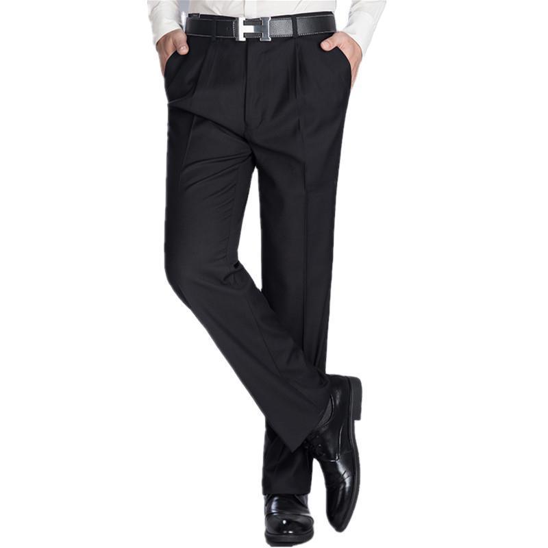 Men's Mulberry Silk Loose Fit Straight Pants