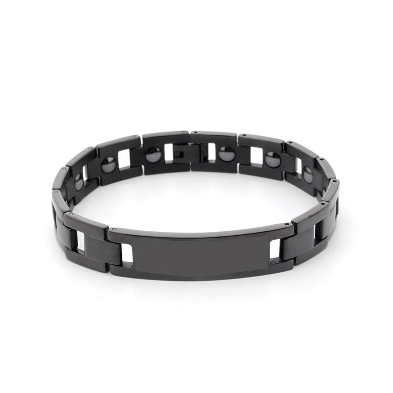 Stainless Steel Blank Curved Bracelet