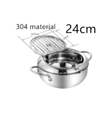 Stainless Steel Folding Fry Basket