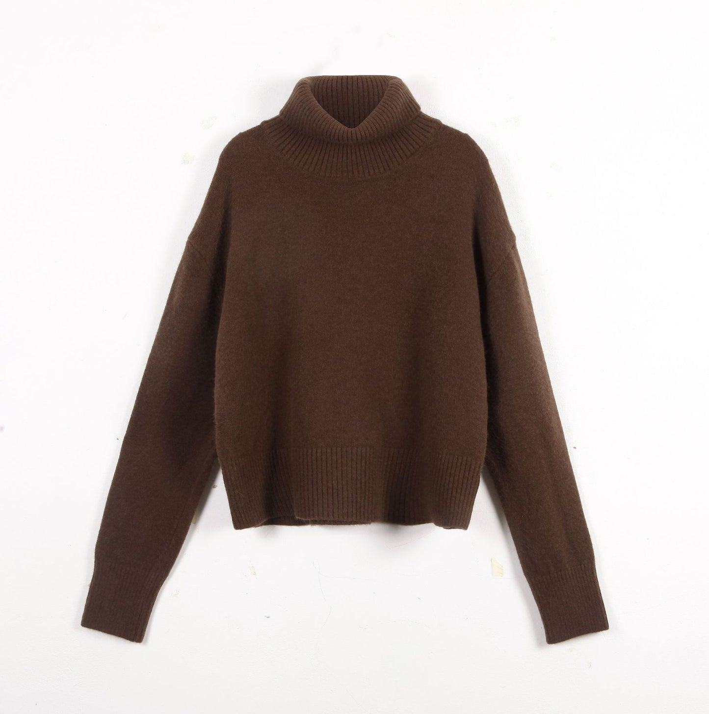 Women’s High Collar Knitted Sweater