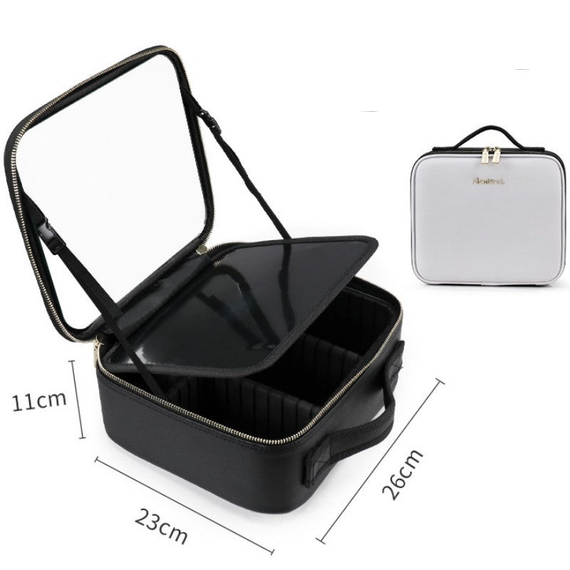 Smart LED Makeup Bag with Mirror