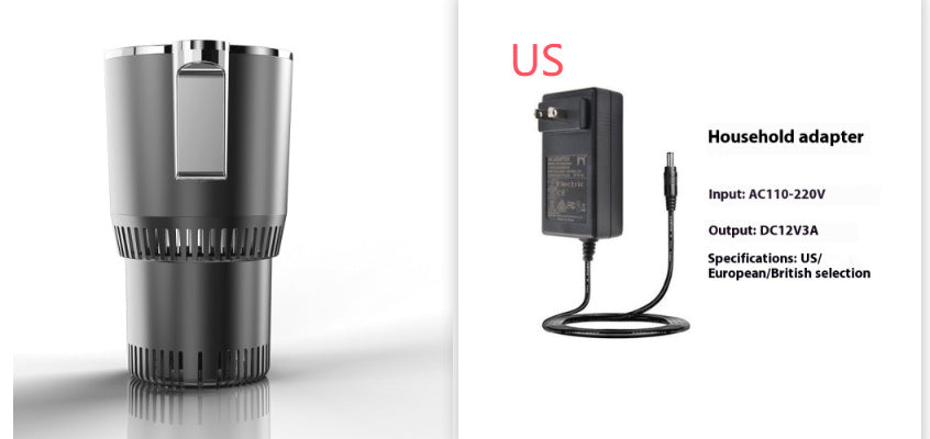 2-in-1 Car Cup Warmer & Cooler with Display