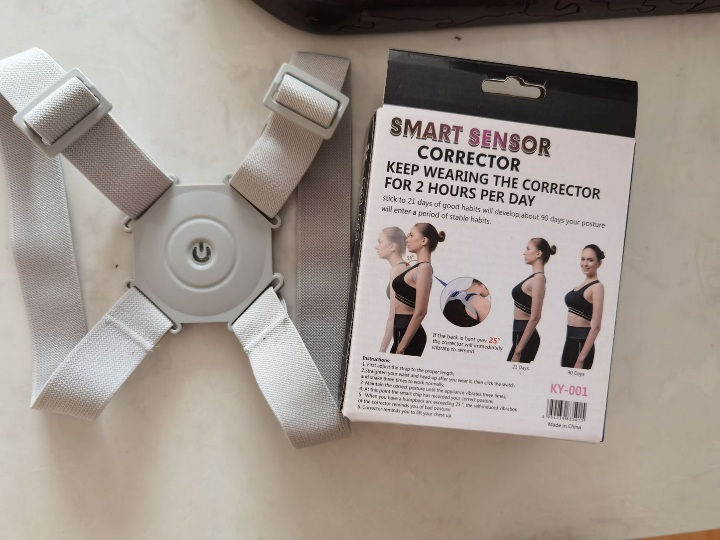 Smart Back Posture Trainer – Real-Time Correction Belt