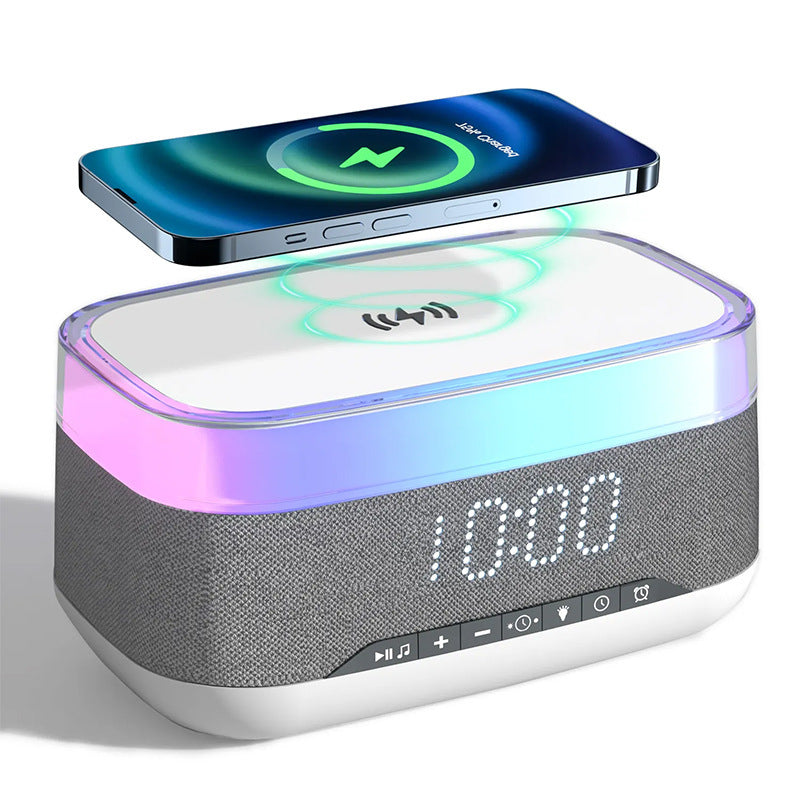 Multifunctional Alarm Clock Night Light Speaker