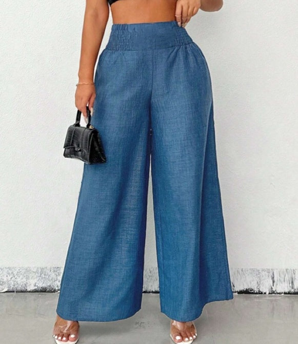 Blue Breeze Wide Pants