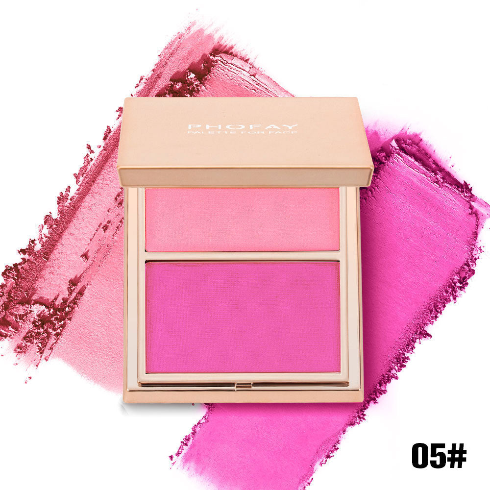 PHOFAY GleamDuo Blush