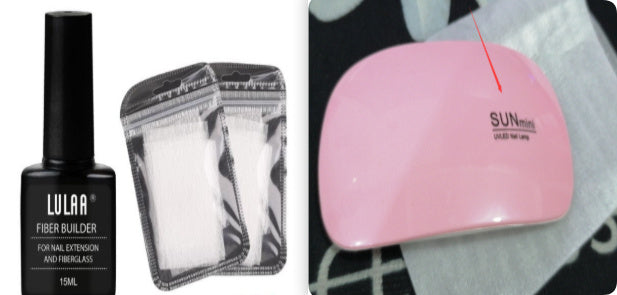 Nail Extension Fiber Gel Set