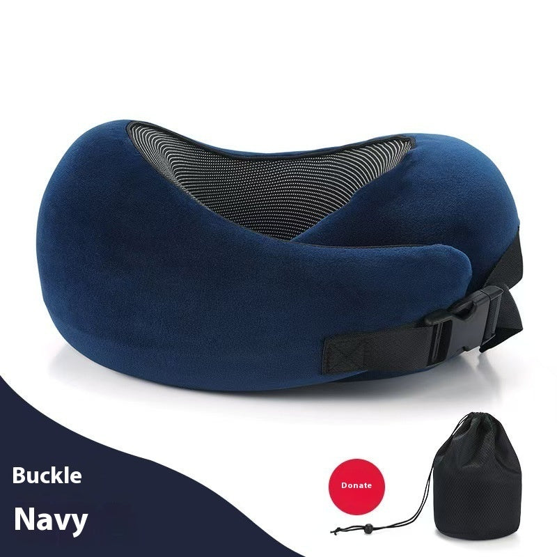Memory Foam Travel Neck Pillow – U Shape