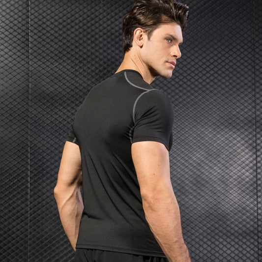 Men’s Quick-Dry Compression Training T-Shirt