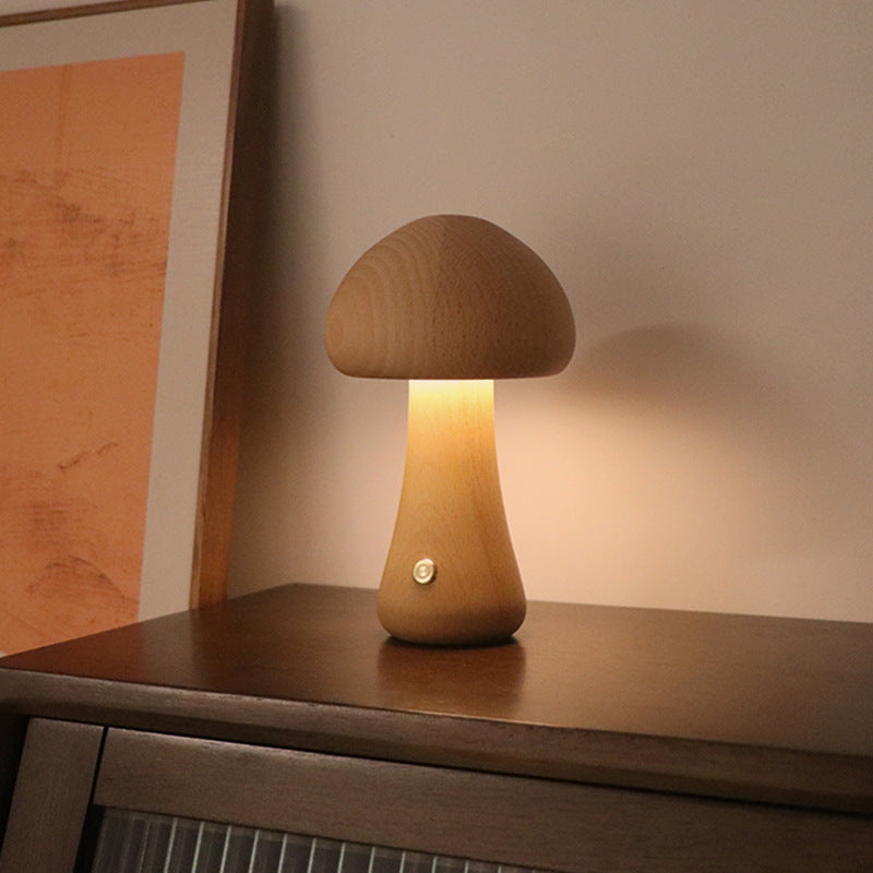 MushGlow™ Wooden LED Night Ligh