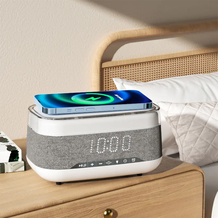 Multifunctional Alarm Clock Night Light Speaker