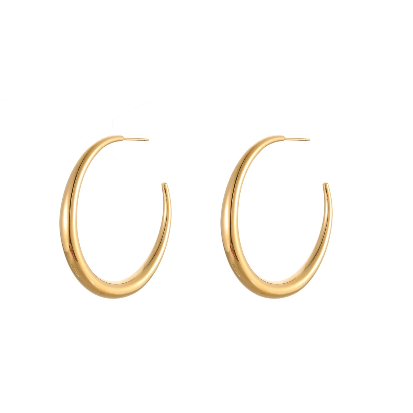 Classic All-Match Hoop Earrings