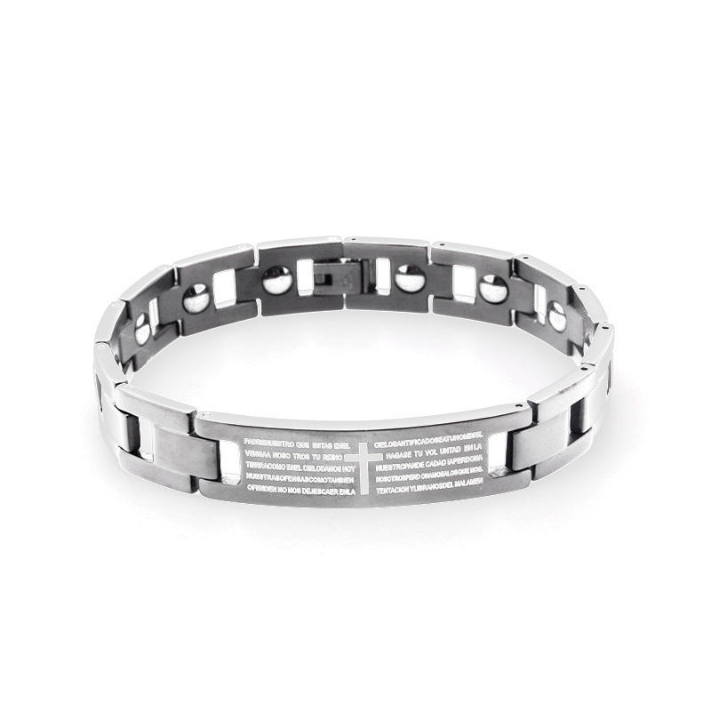 Stainless Steel Blank Curved Bracelet