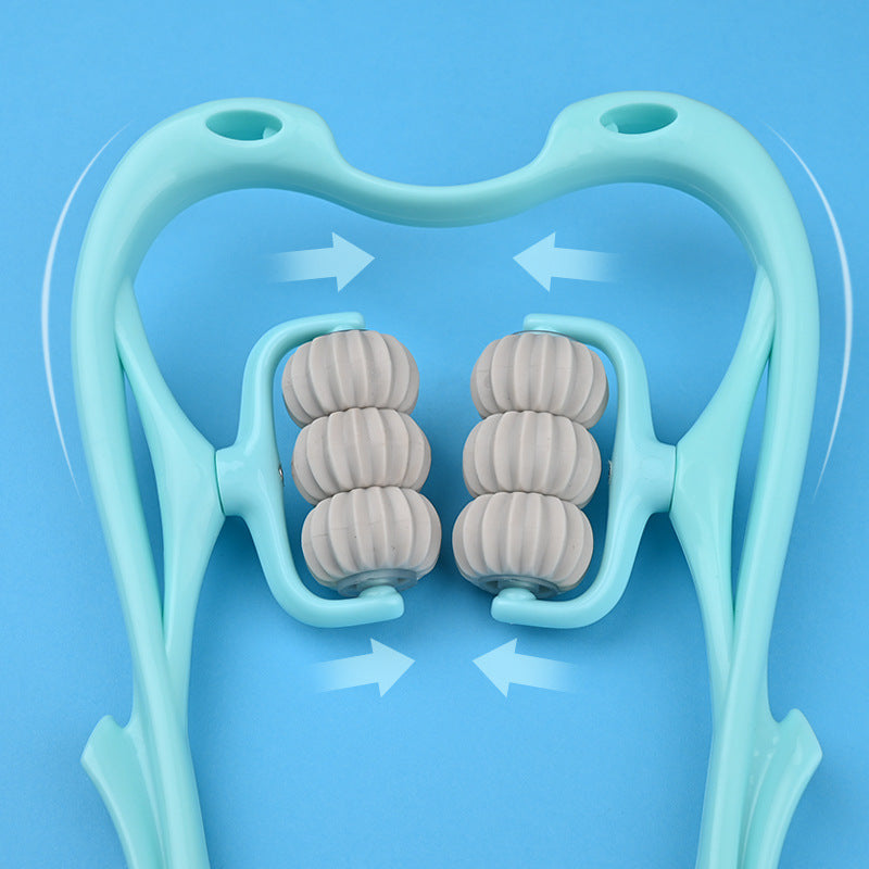 Multifunctional Six-wheel Neck Massager