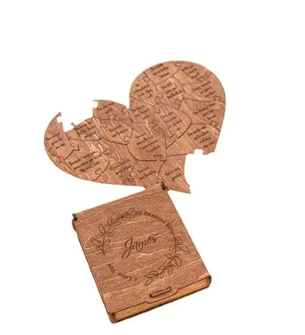 Valentine's Day Wooden Love Puzzle