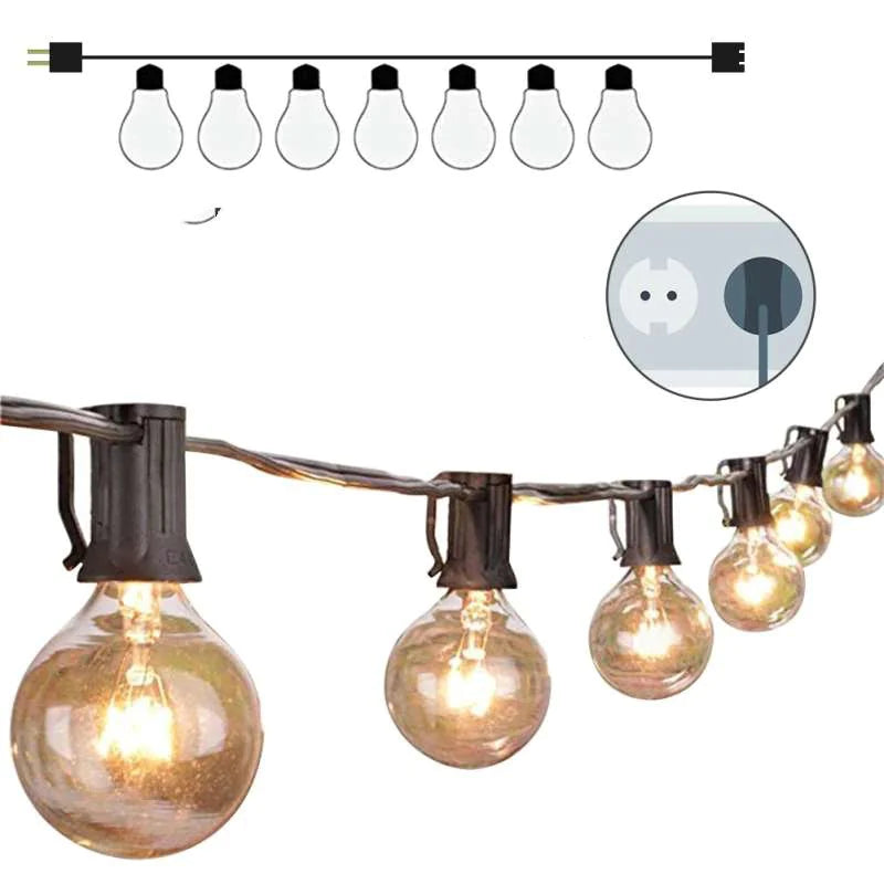 Waterproof Outdoor String Lights